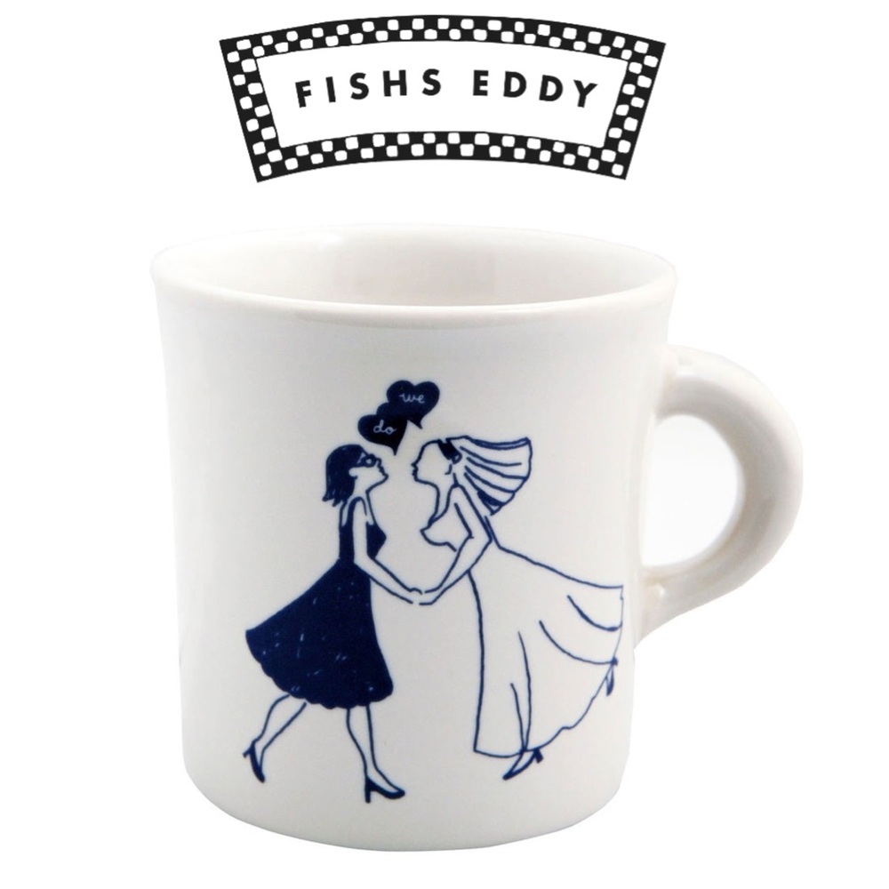 Fishs Eddy We Do Women Mug